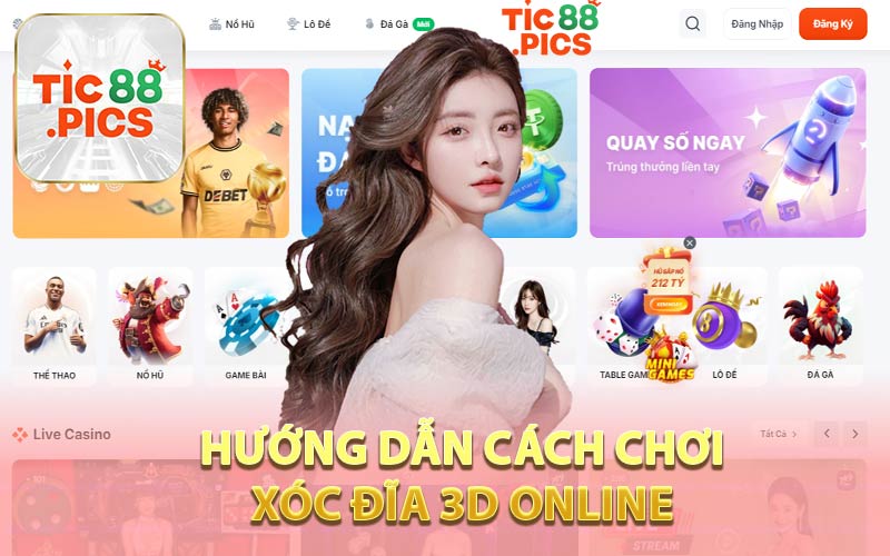 Hướng Dẫn Cách Chơi Xóc Đĩa 3D Online 